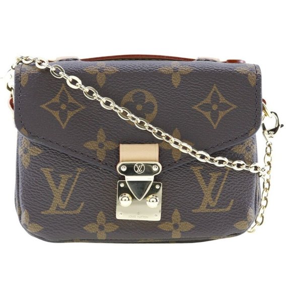 LOUIS VUITTON Micro Metis Shoulder Bag M81267 Brown Monogram canvas Women - Picture 1 of 16